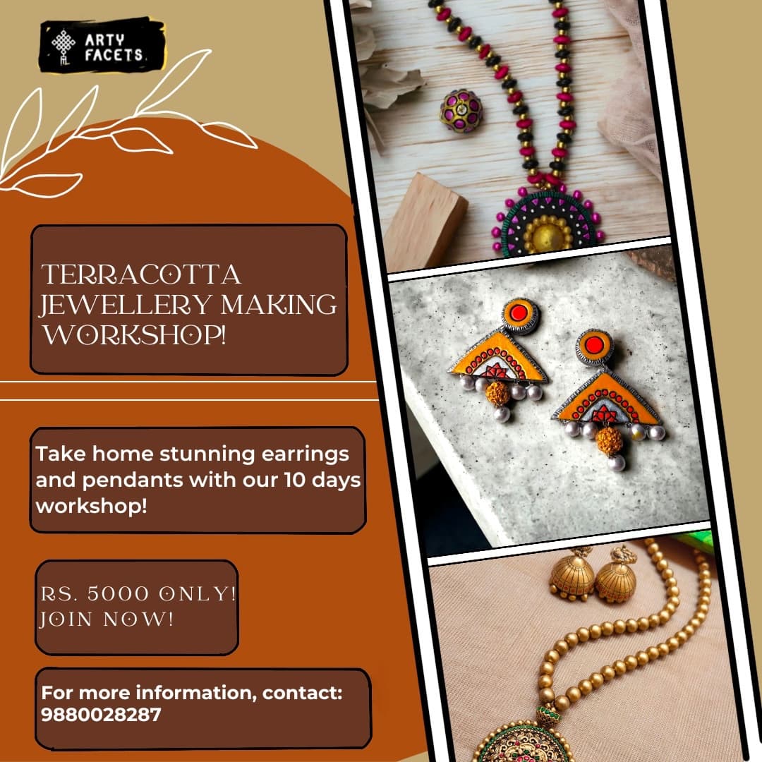 Terracotta Jewellery Making  workshop
